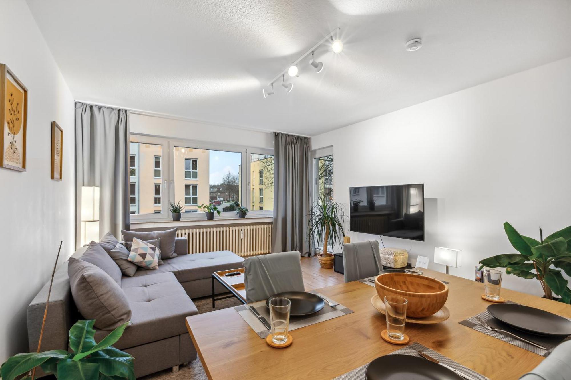 3 Zimmer, 68Qm, Parkplatz, Messe Dus, Logport, Duisport Duisburg Eksteriør billede