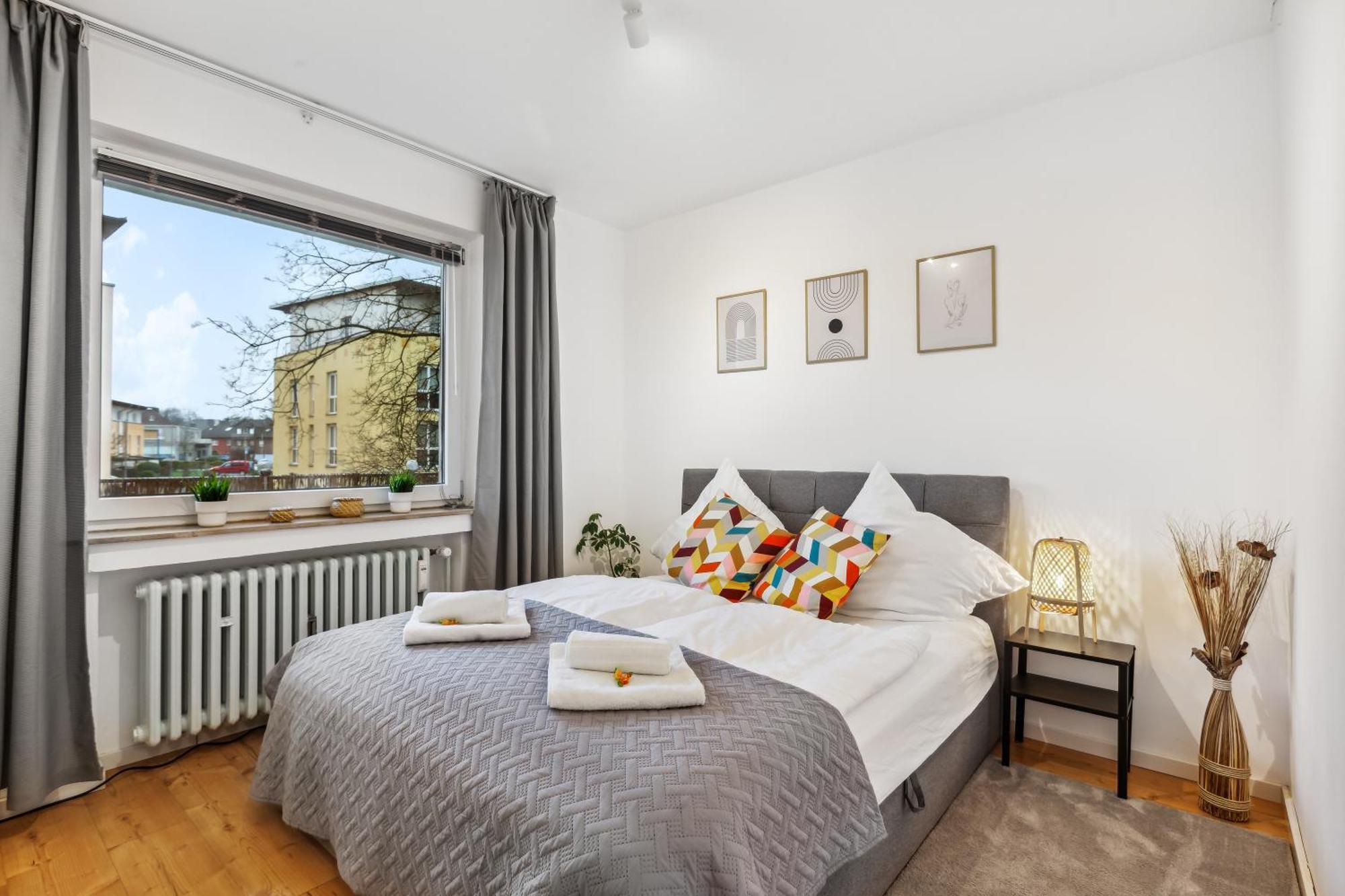 3 Zimmer, 68Qm, Parkplatz, Messe Dus, Logport, Duisport Duisburg Eksteriør billede